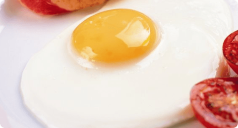 A fried egg