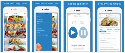 Egg recipes app